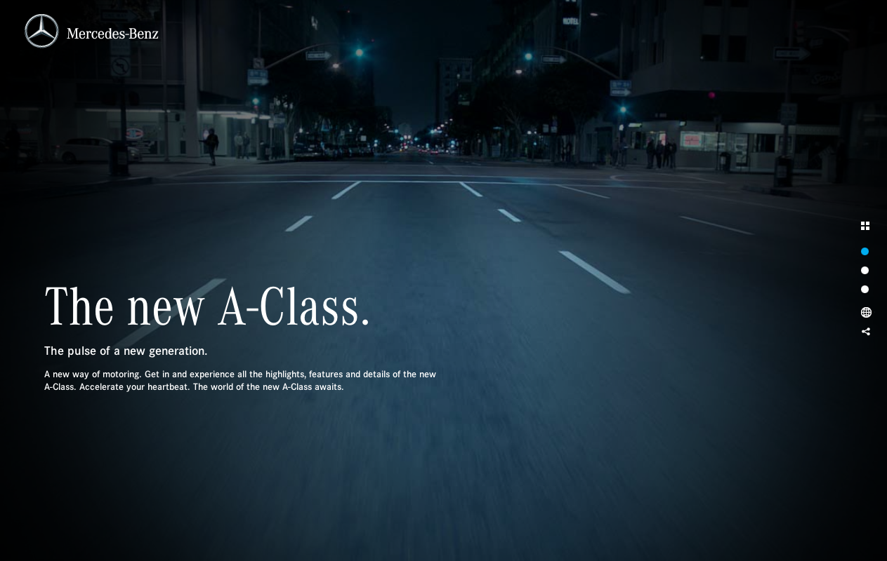 Mercedes Benz – the new AClass